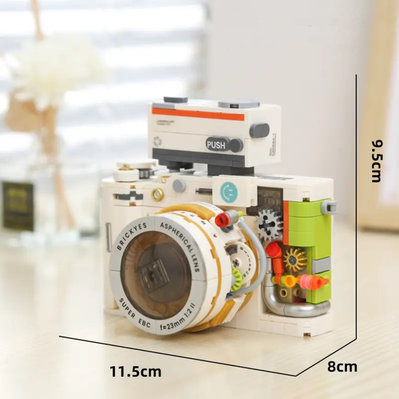 New Mechanical Retro Camera Me - Retro Gaming Lego บทวิจารณ์และราคา