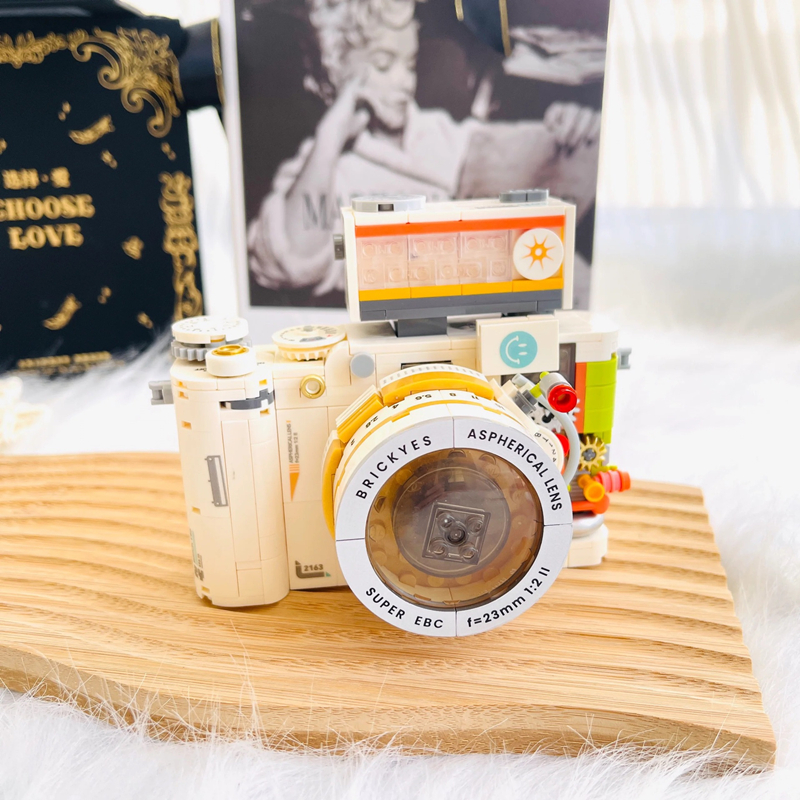 New Mechanical Retro Camera Me - Retro Gaming Lego บทวิจารณ์และราคา