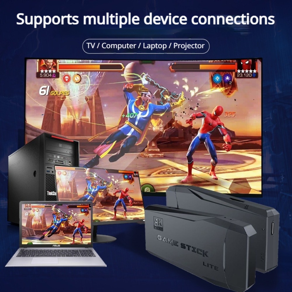 Portable 4K Retro Game Stick C - Retro Gaming Upscaler บทวิจารณ์และราคา