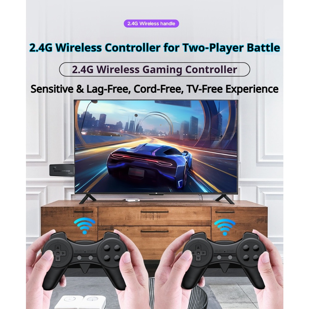 Portable 4K Retro Game Stick C - Retro Gaming Upscaler บทวิจารณ์และราคา