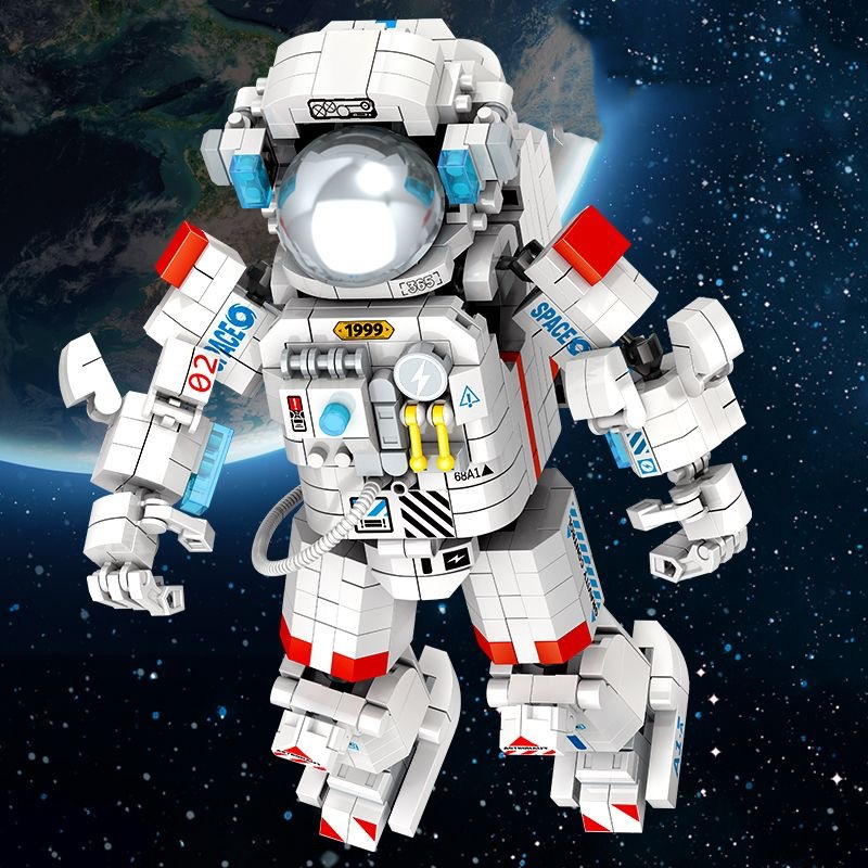 Space Aviation Astronaut Sunfl - Retro Gaming Lego บทวิจารณ์และราคา