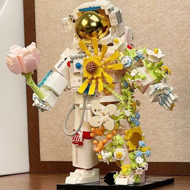 Space Aviation Astronaut Sunfl - Retro Gaming Lego บทวิจารณ์และราคา