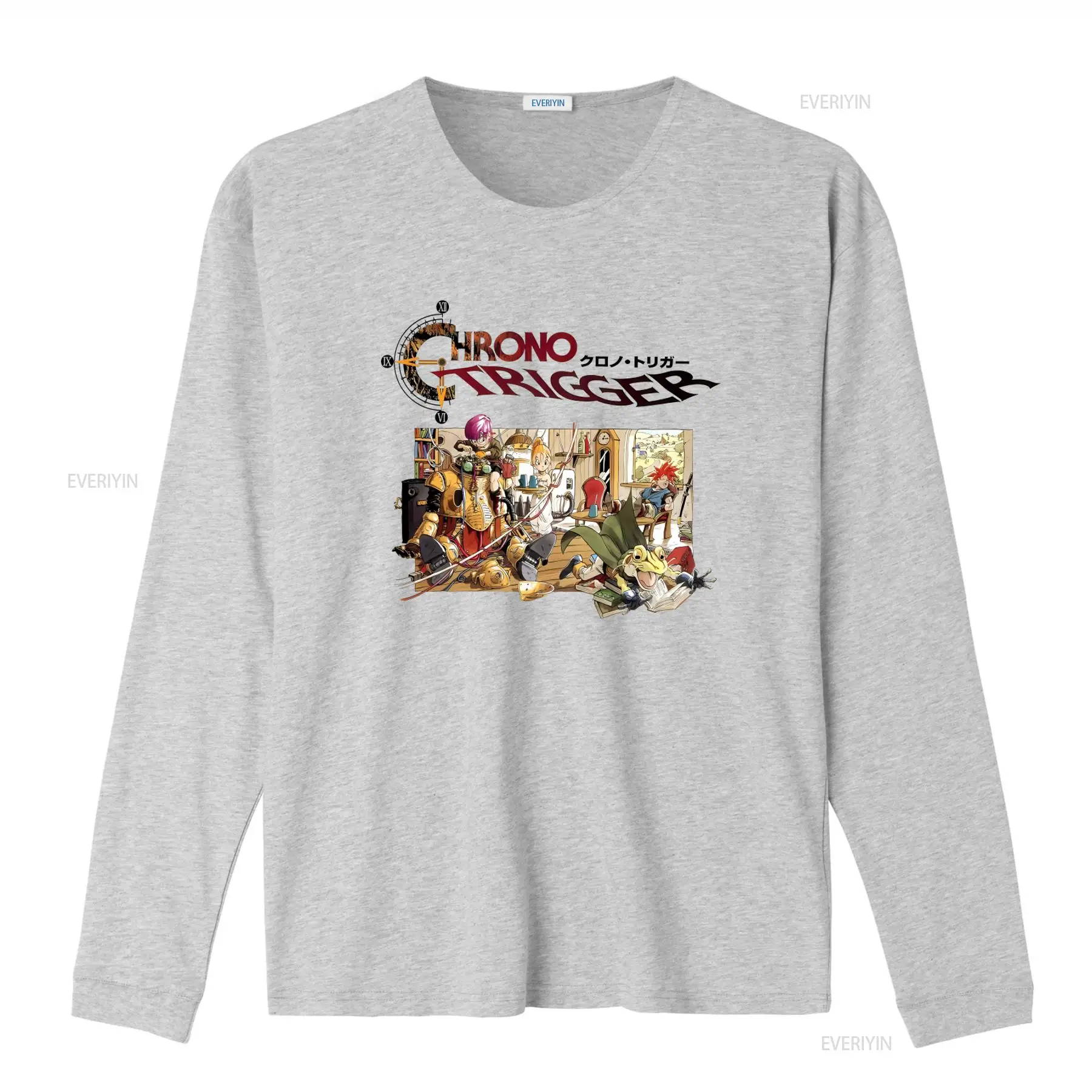 Chrono Trigger Video Game Logo - Retro Gaming T Shirt บทวิจารณ์และราคา