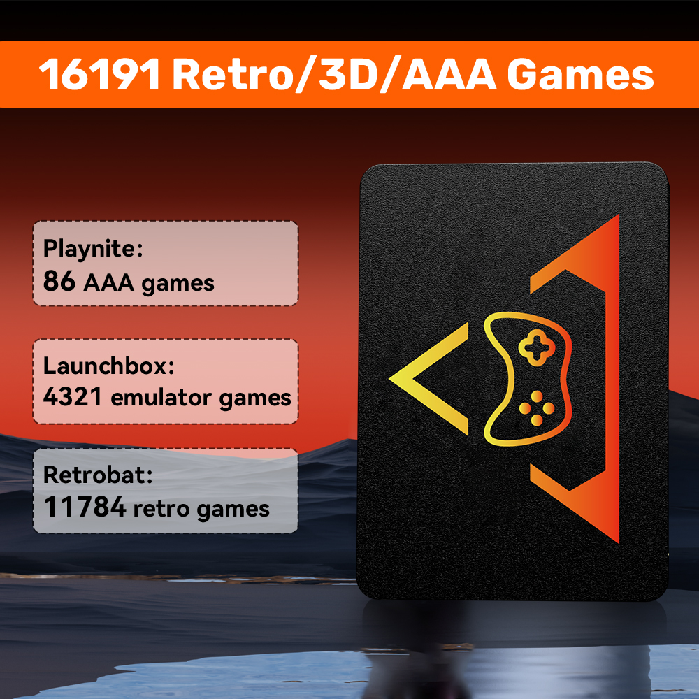 Playzone 1TB Gaming SSD With 1 - Retro Gaming Emulator Pc บทวิจารณ์และราคา