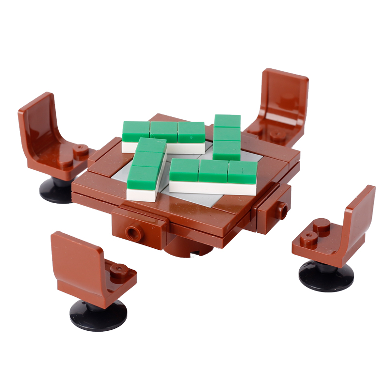 MOC City Poker Table Slots Ski - Retro Gaming Lego บทวิจารณ์และราคา