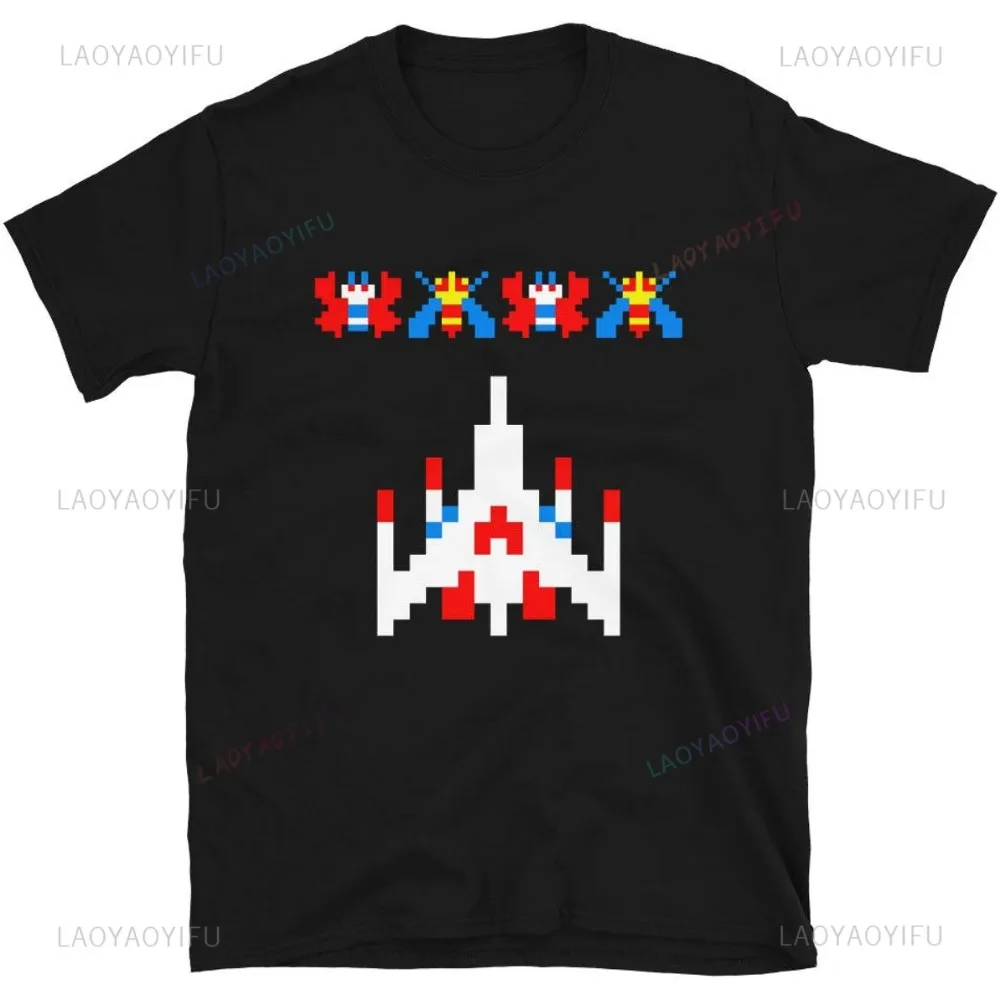 80s 70s Arcade Galaga Video Ga - Retro Gaming T Shirt บทวิจารณ์และราคา