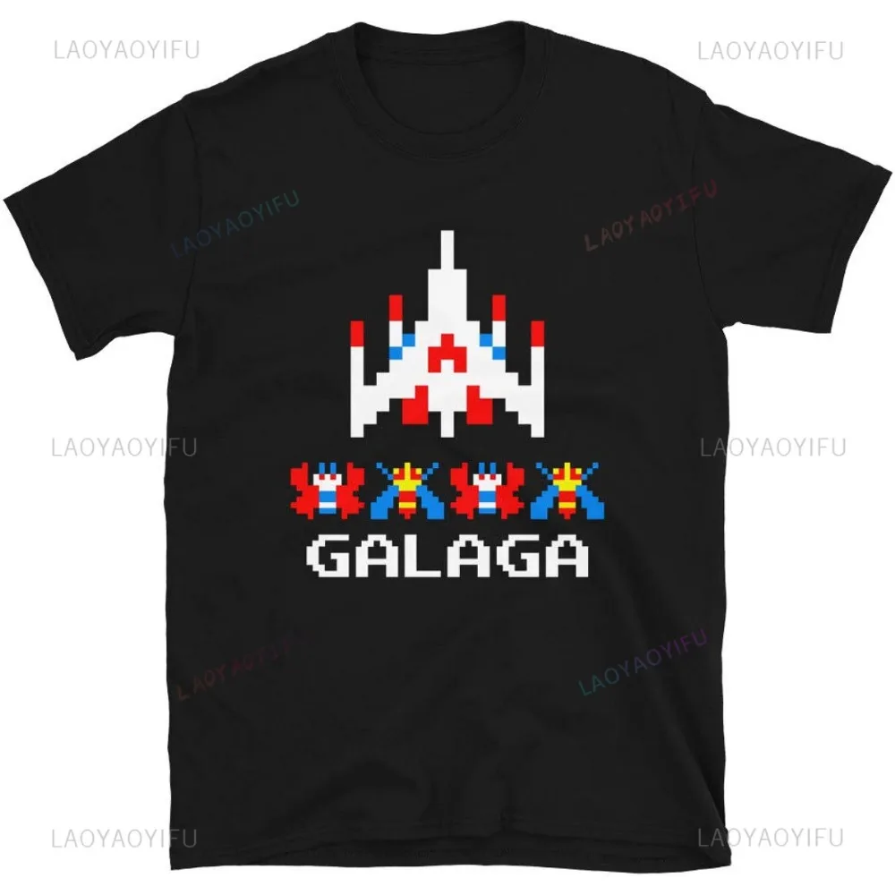 80s 70s Arcade Galaga Video Ga - Retro Gaming T Shirt บทวิจารณ์และราคา