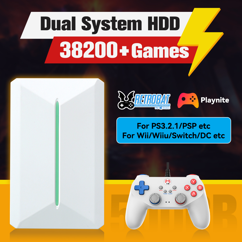 Retrobat＆Playnite System HDD R - Retro Gaming Play Zone บทวิจารณ์และราคา
