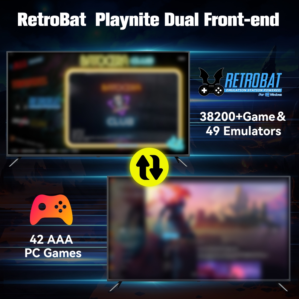 Retrobat＆Playnite System HDD R - Retro Gaming Play Zone บทวิจารณ์และราคา
