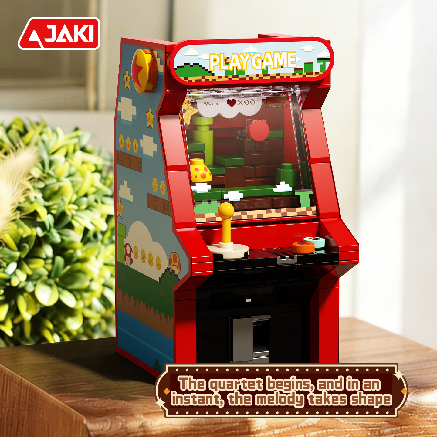 JAKI Retro Electronics Series  - Retro Gaming Lego บทวิจารณ์และราคา