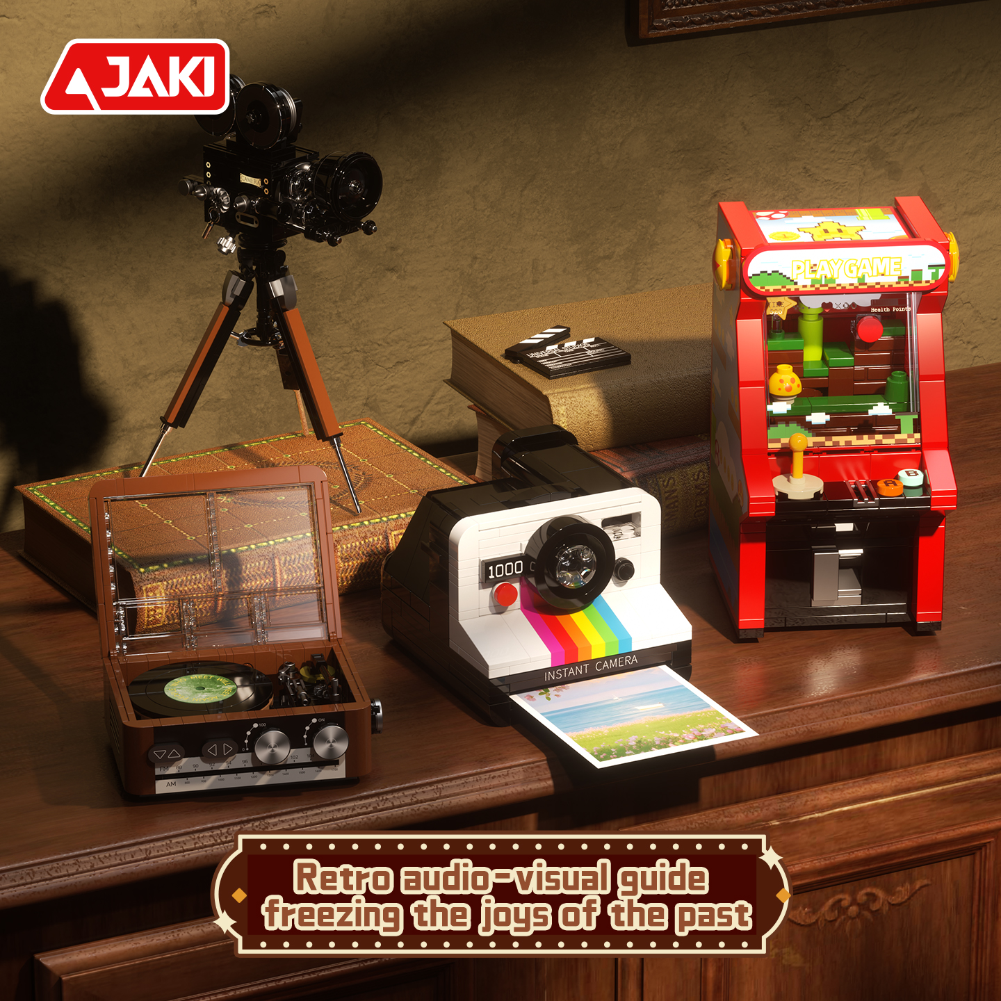 JAKI Retro Electronics Series  - Retro Gaming Lego บทวิจารณ์และราคา