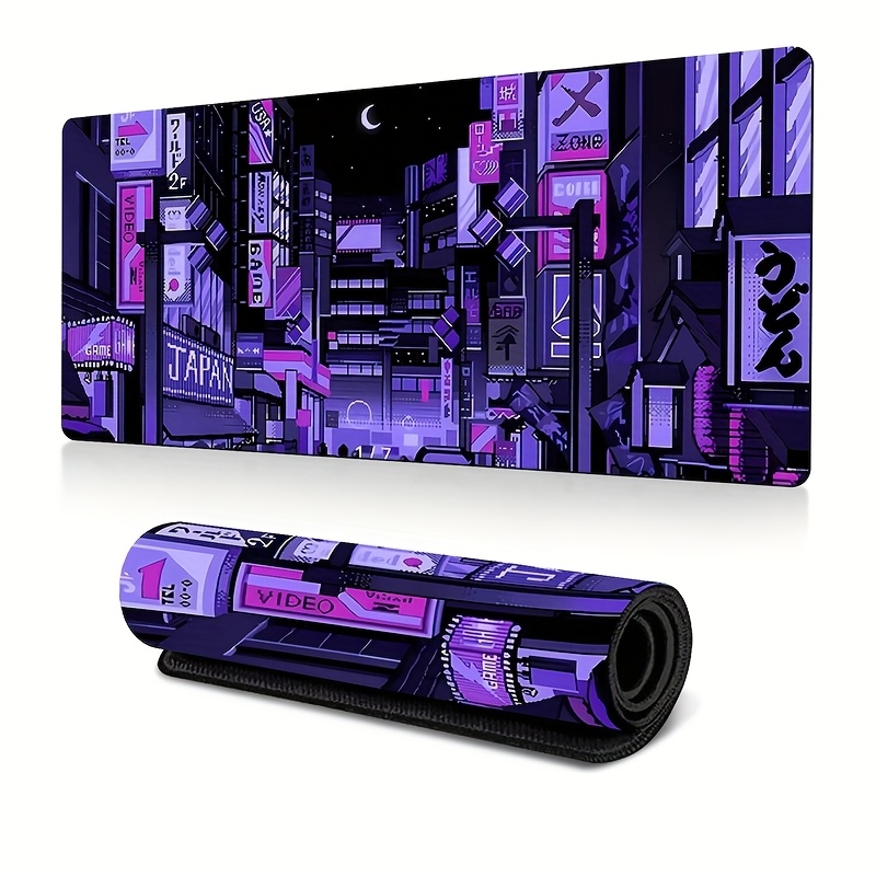 XXL Tokyo Street Desk Mat,Vibr - Retro Gaming Desk Setup บทวิจารณ์และราคา