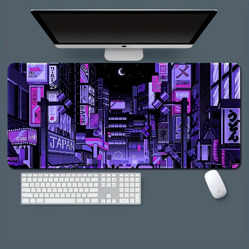 XXL Tokyo Street Desk Mat,Vibr - Retro Gaming Desk Setup บทวิจารณ์และราคา