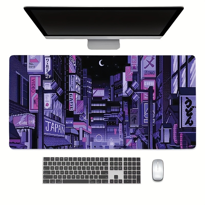 XXL Tokyo Street Desk Mat,Vibr - Retro Gaming Desk Setup บทวิจารณ์และราคา