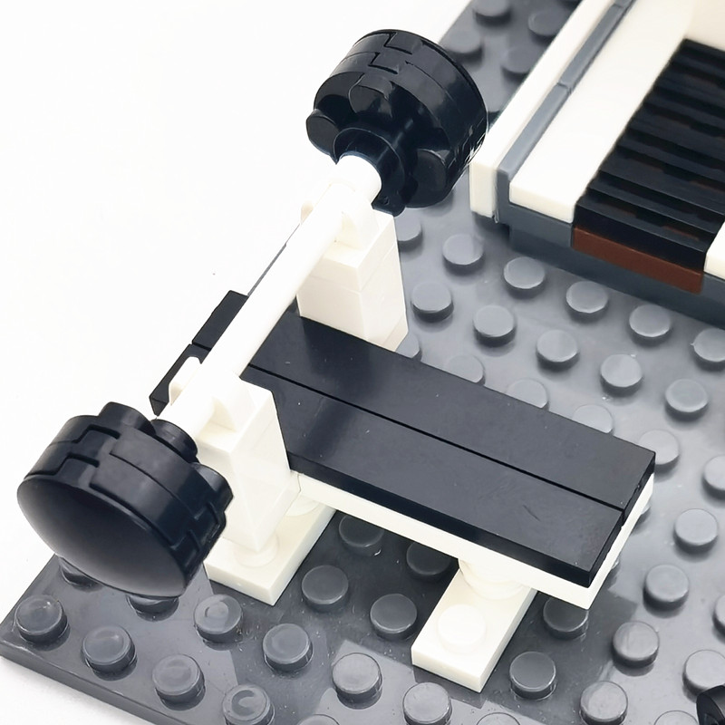MOC Furniture Building Bricks  - Retro Gaming Lego บทวิจารณ์และราคา