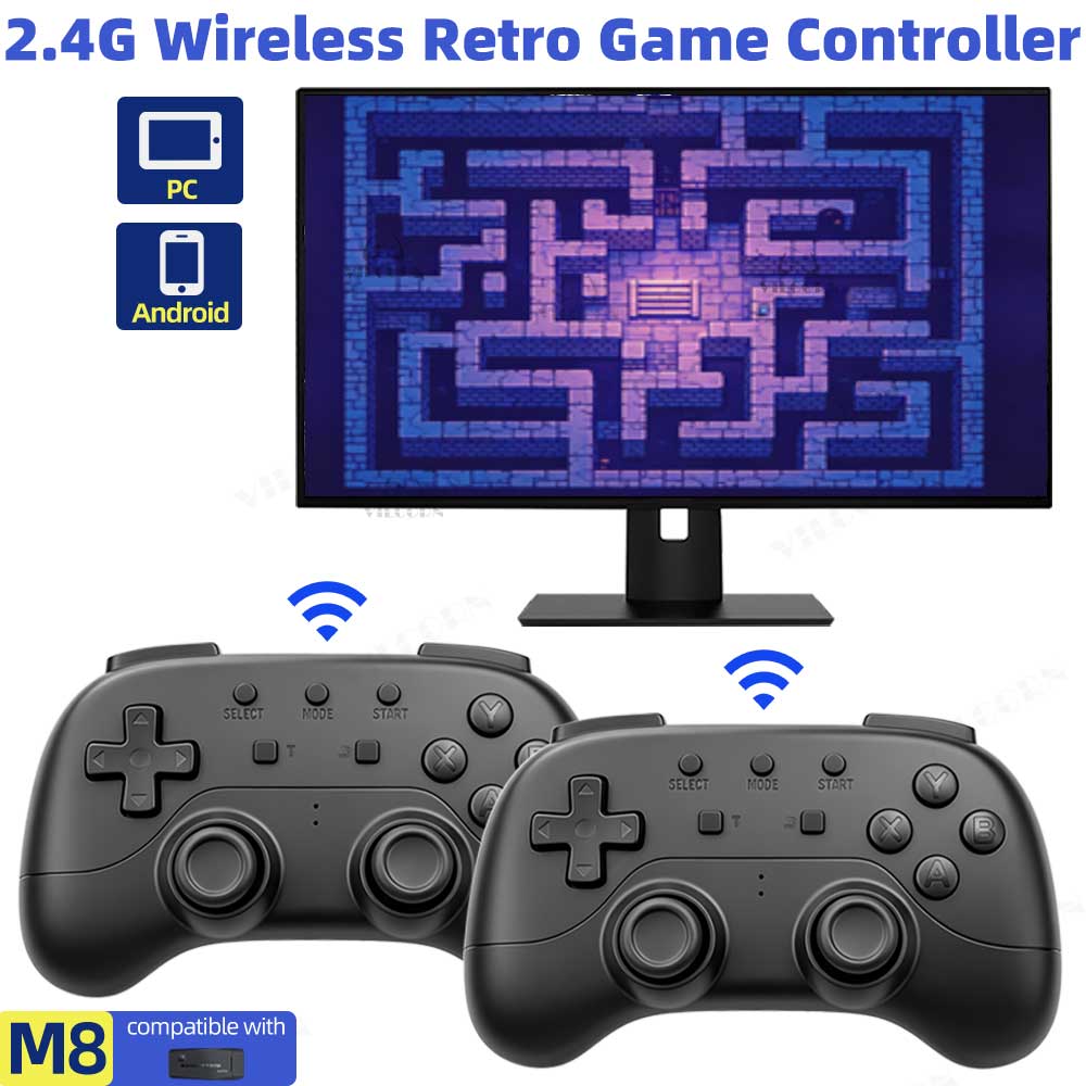 2.4G Wireless Gamepad No Delay - Retro Gaming Emulator Pc บทวิจารณ์และราคา