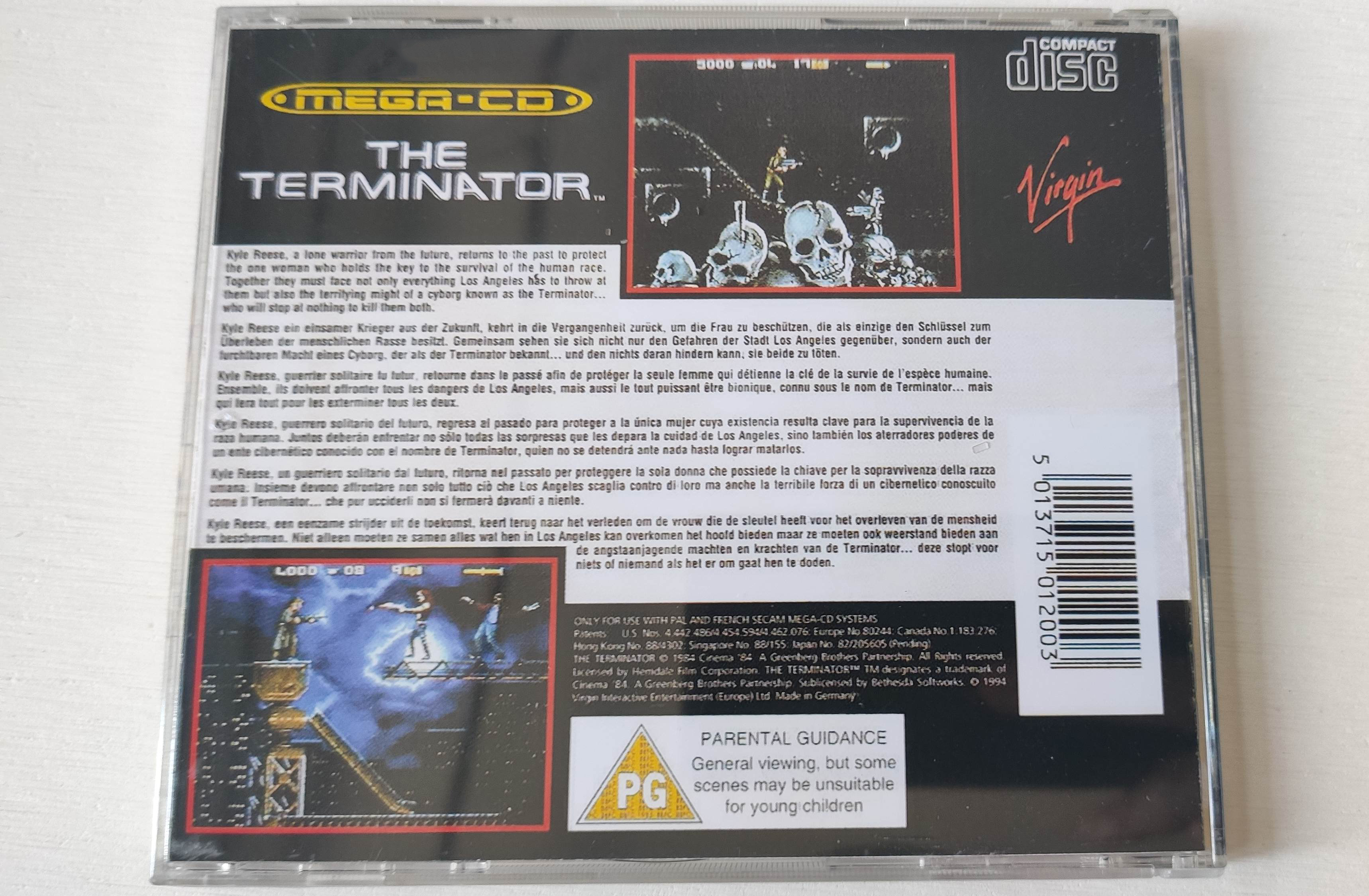 Mega CD Copy Disc Game Termina - Retro Gaming Play Zone บทวิจารณ์และราคา