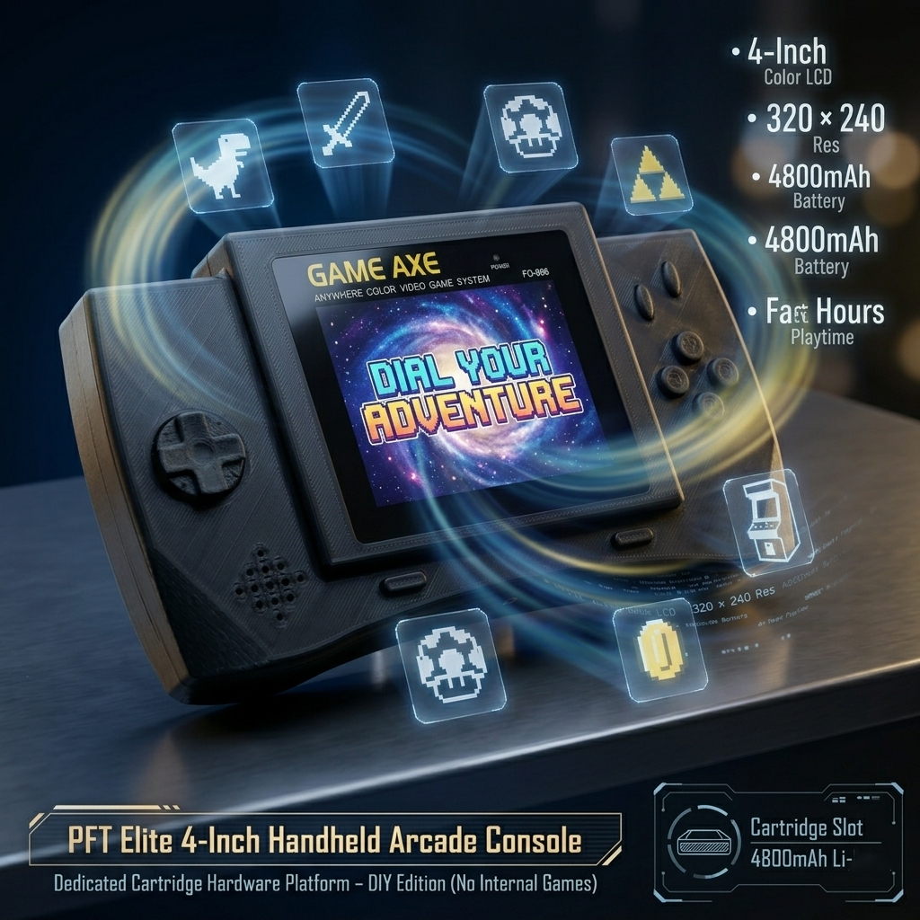 PFT Elite 4-Inch Handheld Arca - Retro Gaming Console บทวิจารณ์และราคา