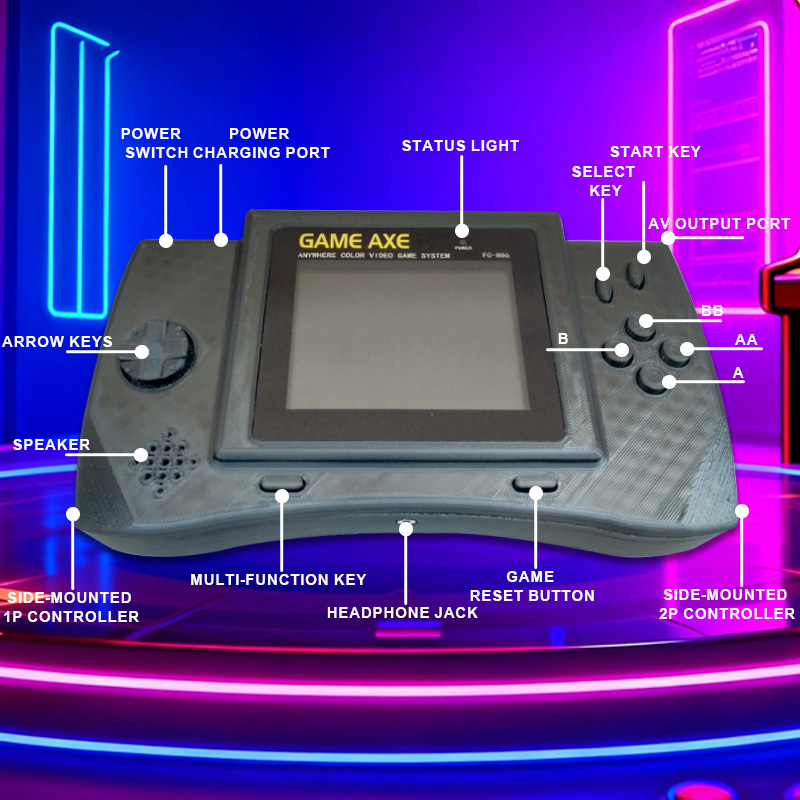 PFT Elite 4-Inch Handheld Arca - Retro Gaming Console บทวิจารณ์และราคา