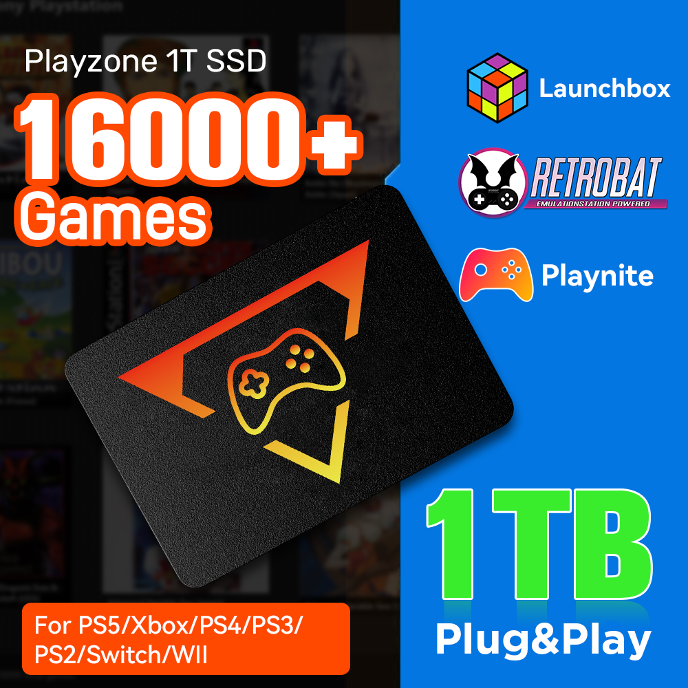 PlayZone 1TB Emulator Consoles - Retro Gaming Play Zone บทวิจารณ์และราคา