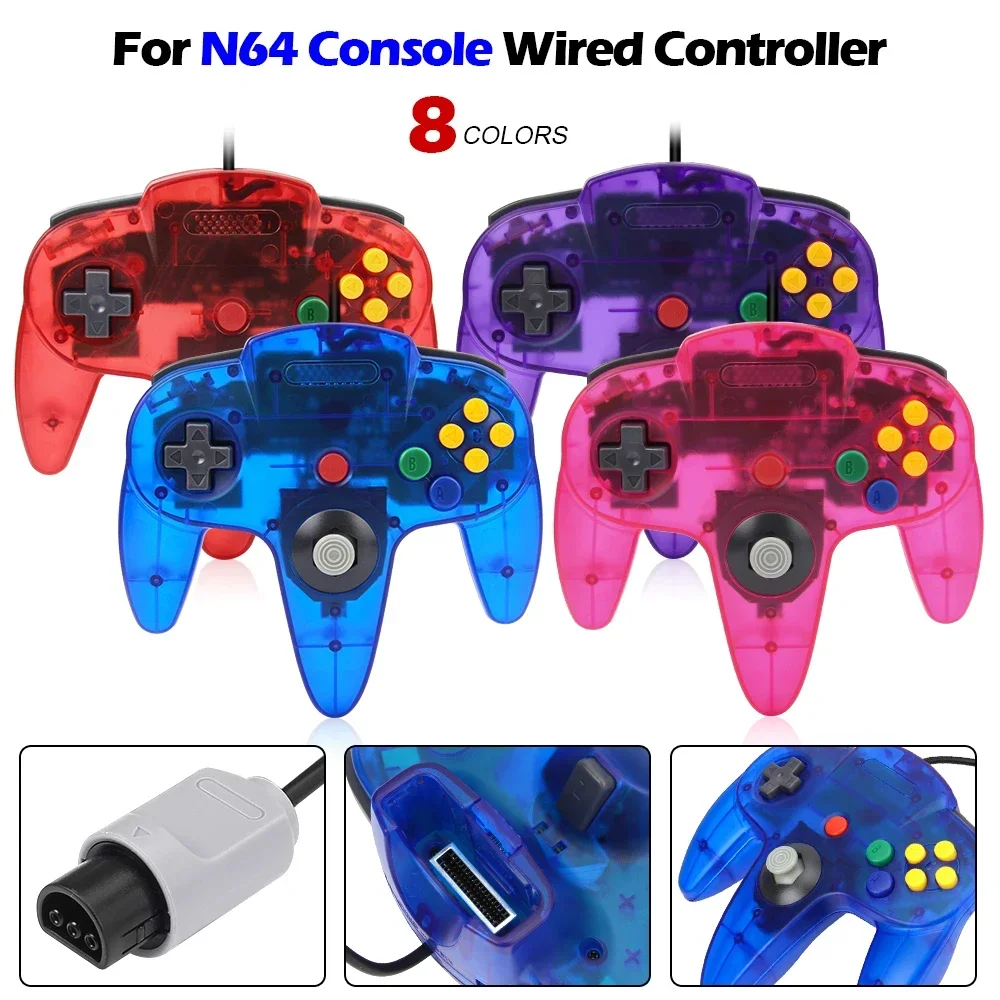 NEW Wired Gamepad for N64 Cons - Retro Gaming Joystick บทวิจารณ์และราคา