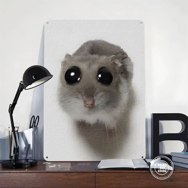 Hamster Meme Poster Customized - Retro Gaming Meme บทวิจารณ์และราคา