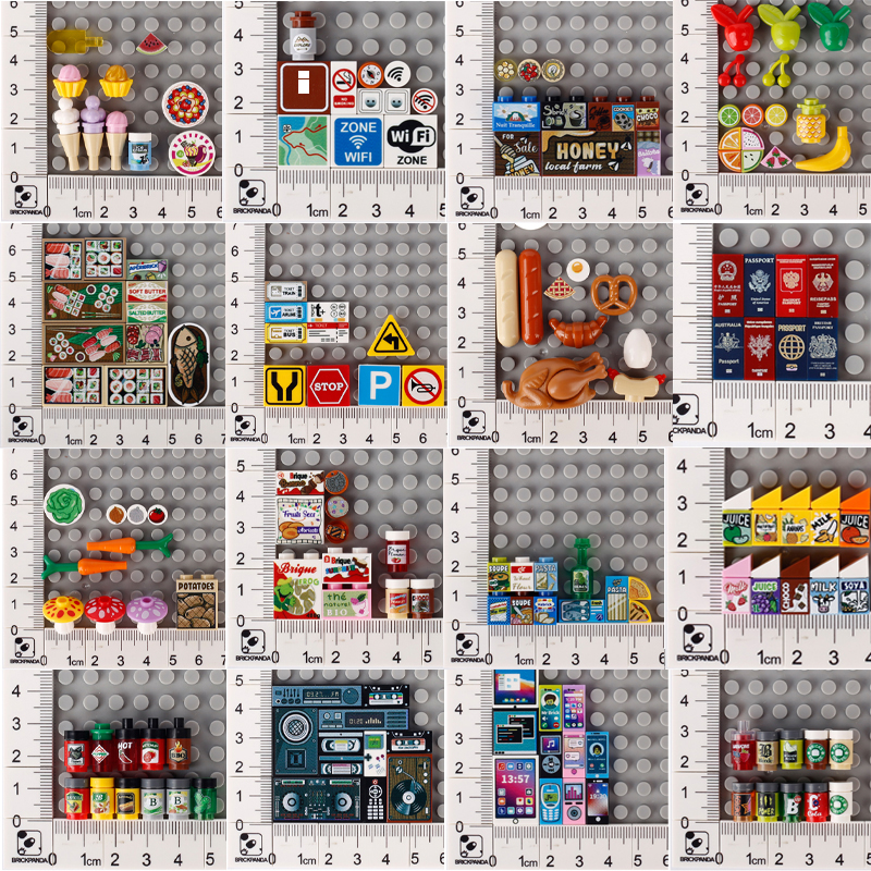 DIY City Figures Parts Buildin - Retro Gaming Lego บทวิจารณ์และราคา