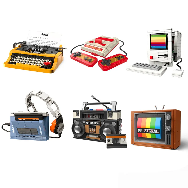 Retro DIY Building Blocks TV R - Retro Gaming Us บทวิจารณ์และราคา
