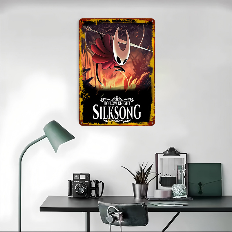 Hollow Knight Poster Gaming Vi - Retro Knight Gaming บทวิจารณ์และราคา