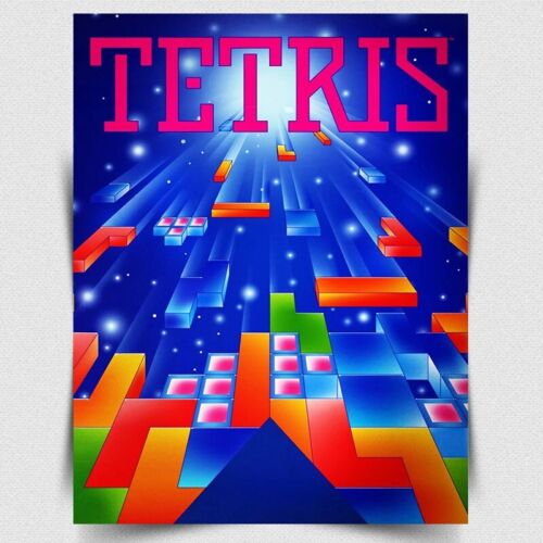 TETRIS METAL SIGN PLAQUE - Ret - Retro Gaming Us บทวิจารณ์และราคา