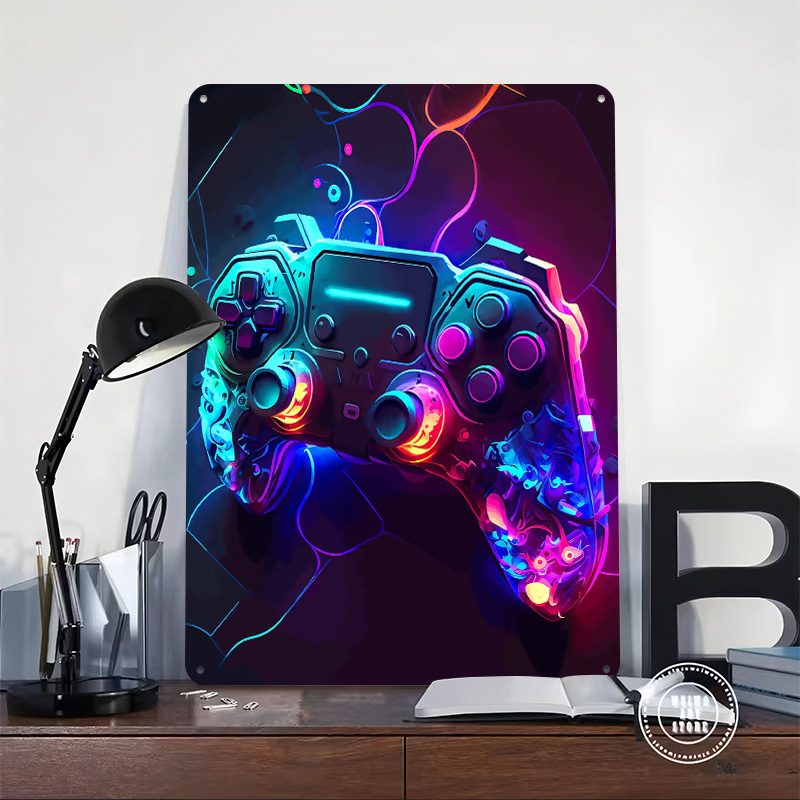 Game Gaming Play Station Print - Retro Gaming Desk Setup บทวิจารณ์และราคา