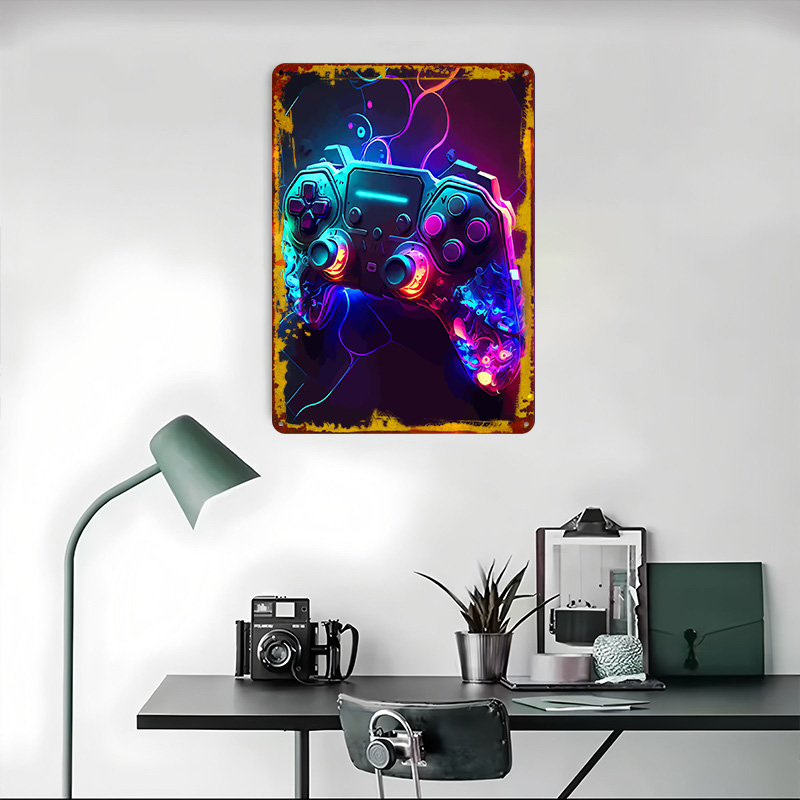 Game Gaming Play Station Print - Retro Gaming Desk Setup บทวิจารณ์และราคา