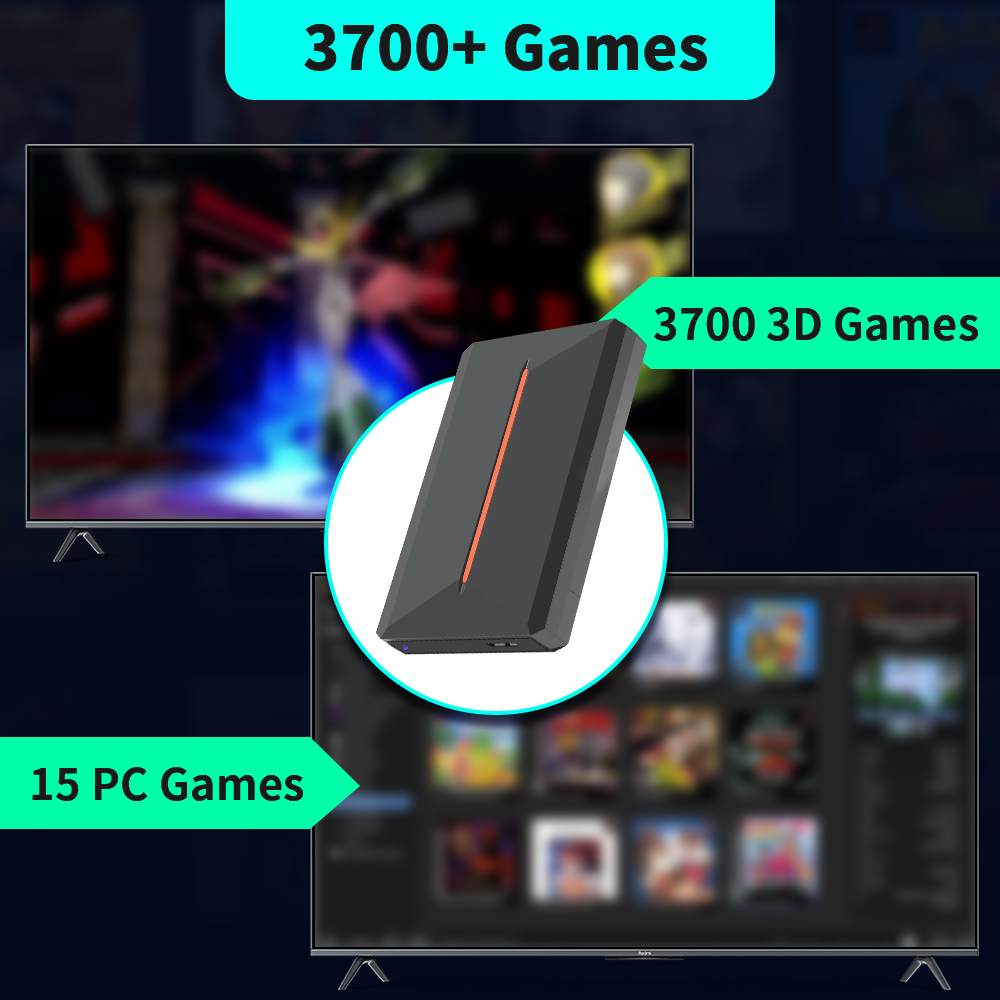 Launchbox OS 500GB Portable Ga - Retro Gaming Play Zone บทวิจารณ์และราคา