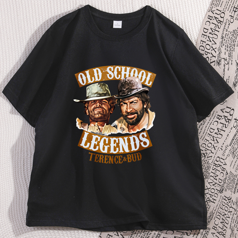 Old School Legends Bud Spencer - Retro Gaming T Shirt บทวิจารณ์และราคา