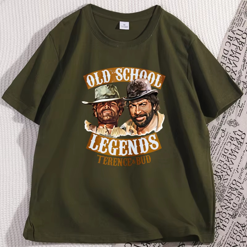 Old School Legends Bud Spencer - Retro Gaming T Shirt บทวิจารณ์และราคา