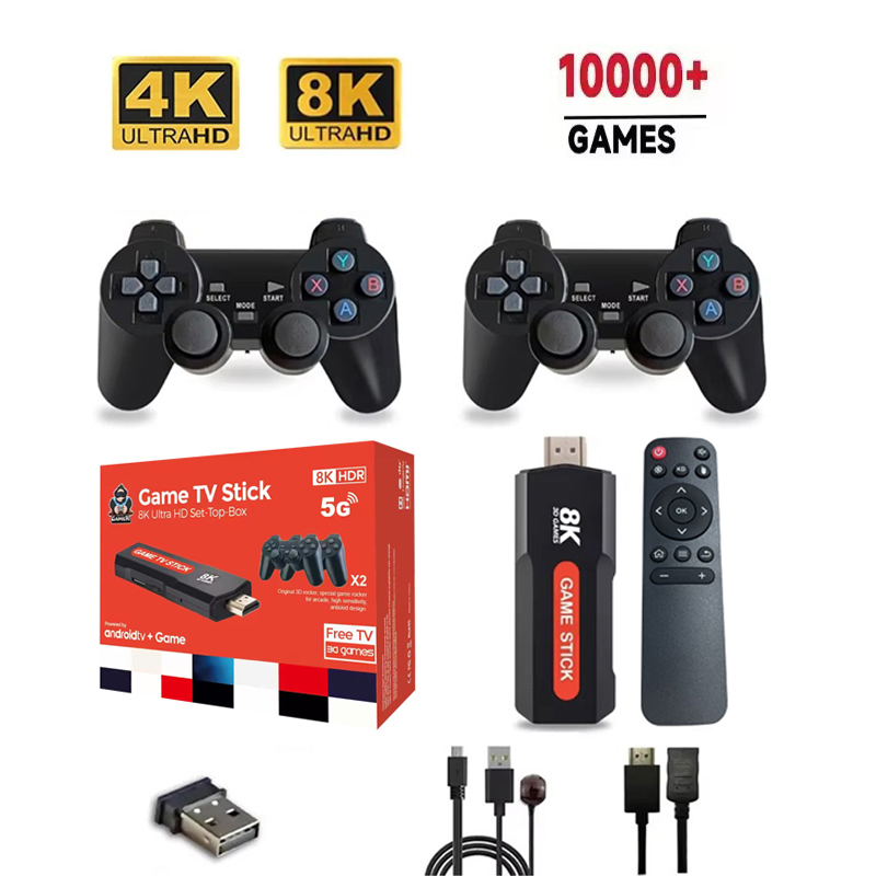 X2 Game Stick HD 4K 8K 3D Cons - Retro Gaming Game Stick บทวิจารณ์และราคา