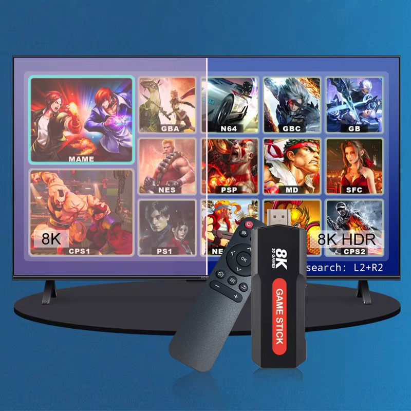 X2 Game Stick HD 4K 8K 3D Cons - Retro Gaming Game Stick บทวิจารณ์และราคา