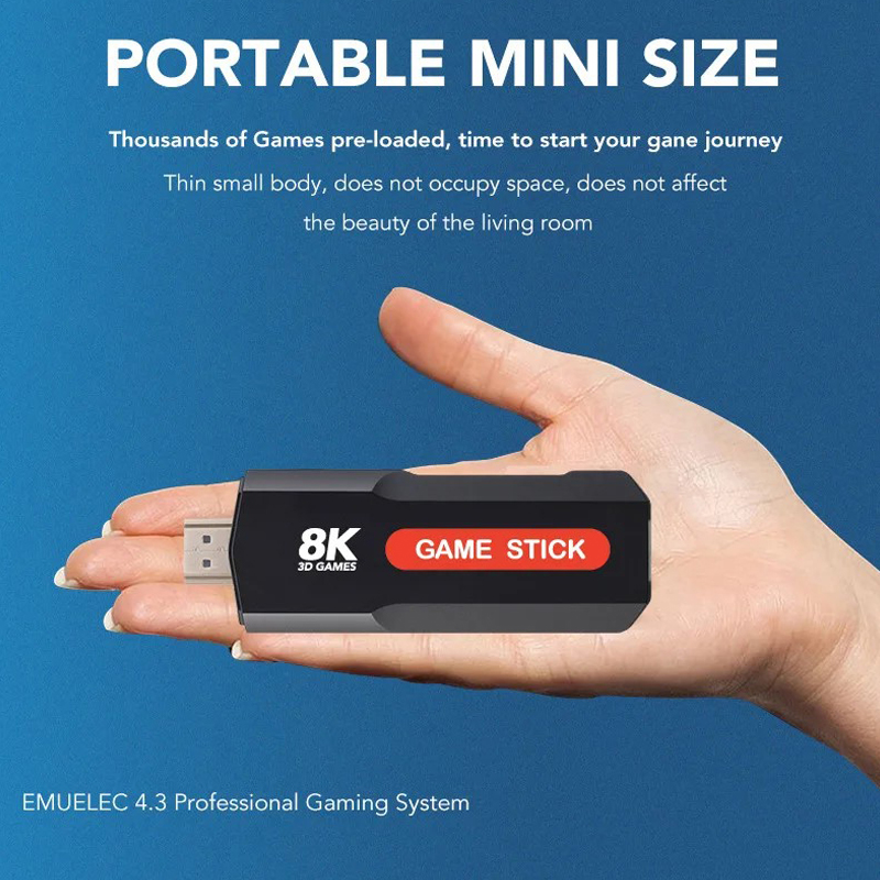 X2 Game Stick HD 4K 8K 3D Cons - Retro Gaming Game Stick บทวิจารณ์และราคา
