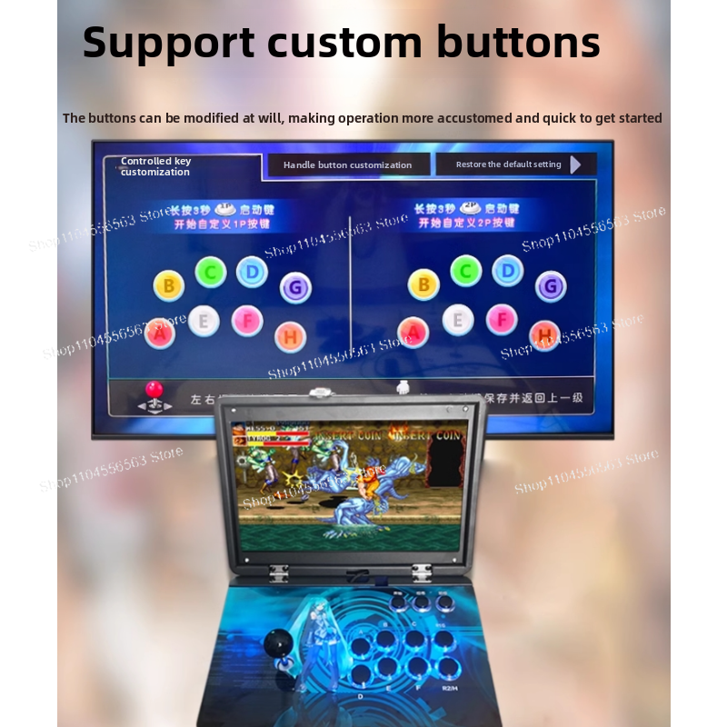 Foldable Arcade Stick - Portab - Retro Gaming Joystick บทวิจารณ์และราคา