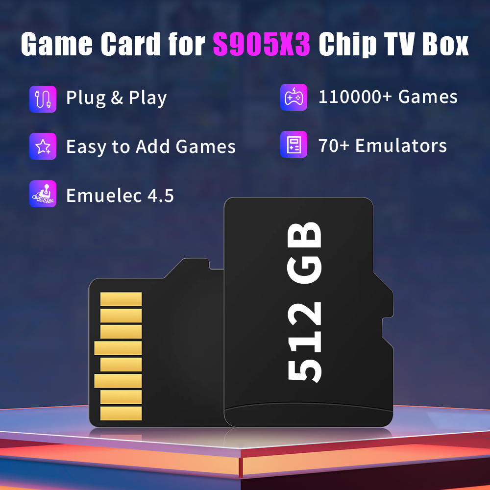 Game TF Card for S905X3 Chip T - Retro Gaming Console บทวิจารณ์และราคา