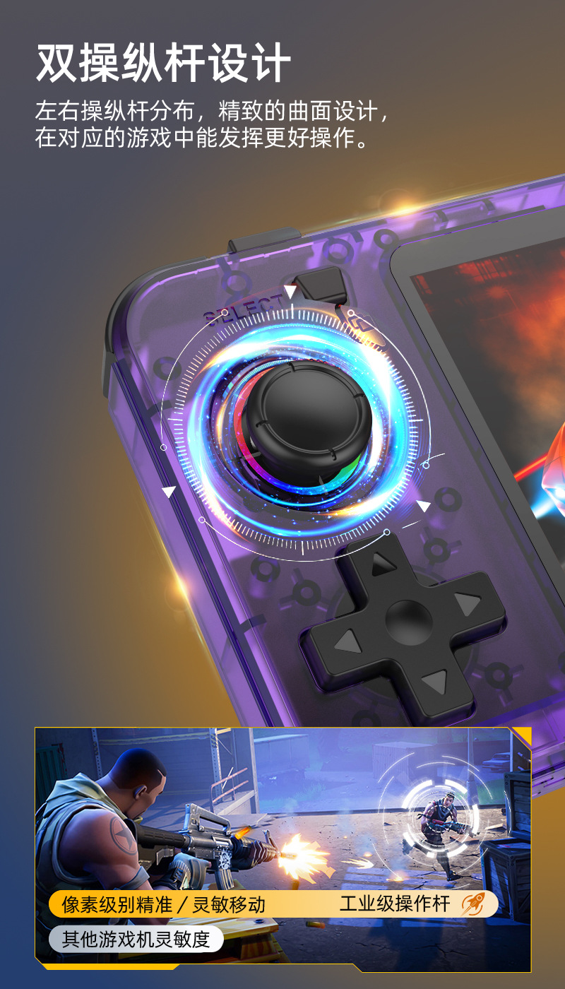 New R36H Retro Handheld Consol - Retro Gaming R36S บทวิจารณ์และราคา