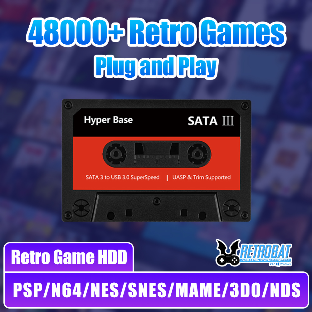 Batocera 500G Game Hard Drive  - Retro Gaming Emulator Pc บทวิจารณ์และราคา