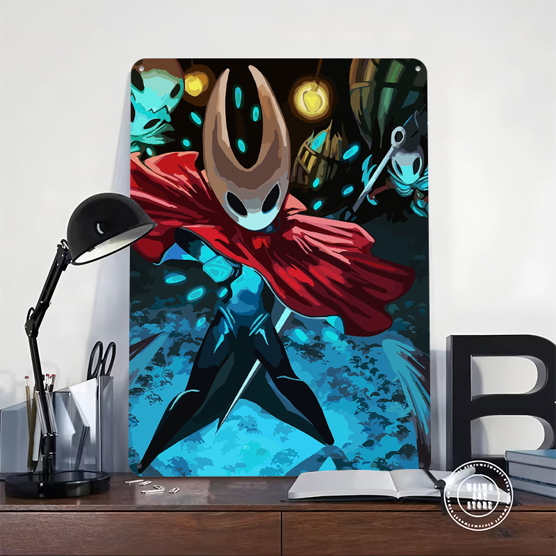 Hollow Knight Gaming Tin Poste - Retro Knight Gaming บทวิจารณ์และราคา