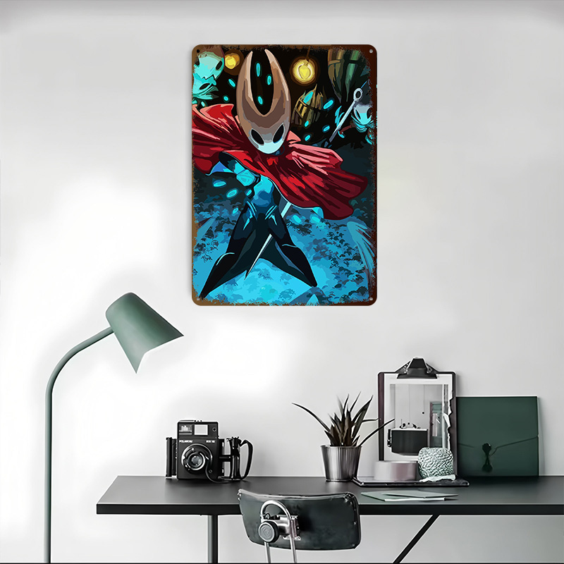 Hollow Knight Gaming Tin Poste - Retro Knight Gaming บทวิจารณ์และราคา
