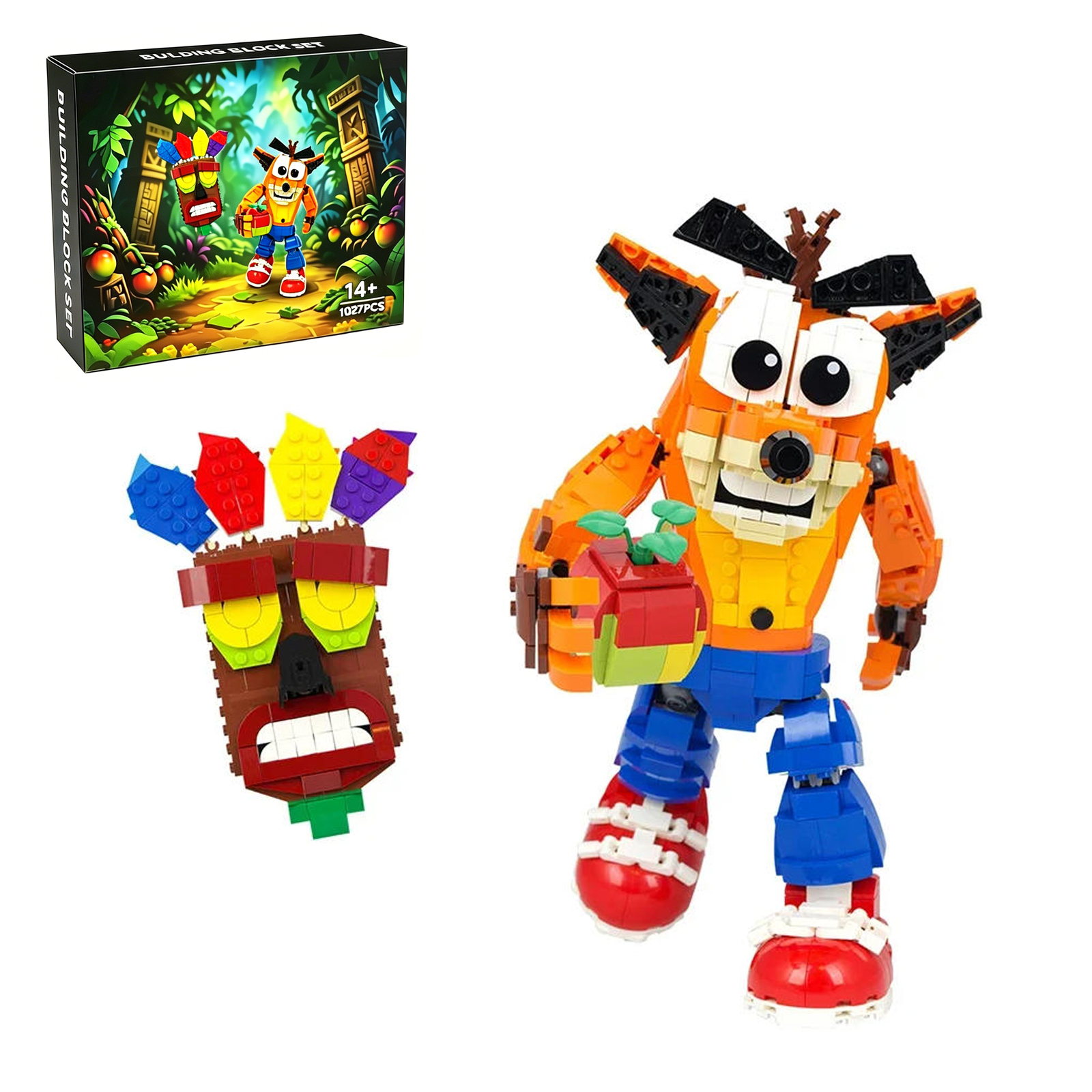 Crashed Bandicooted Building B - Retro Gaming Lego บทวิจารณ์และราคา