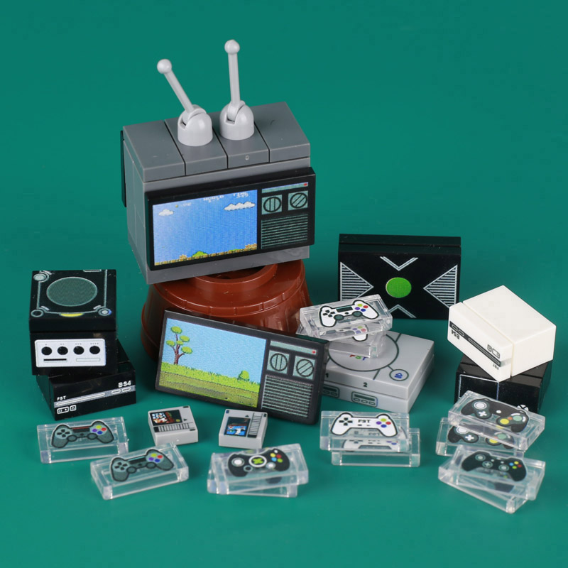 MOC Game Console Computer Mode - Retro Gaming Lego บทวิจารณ์และราคา