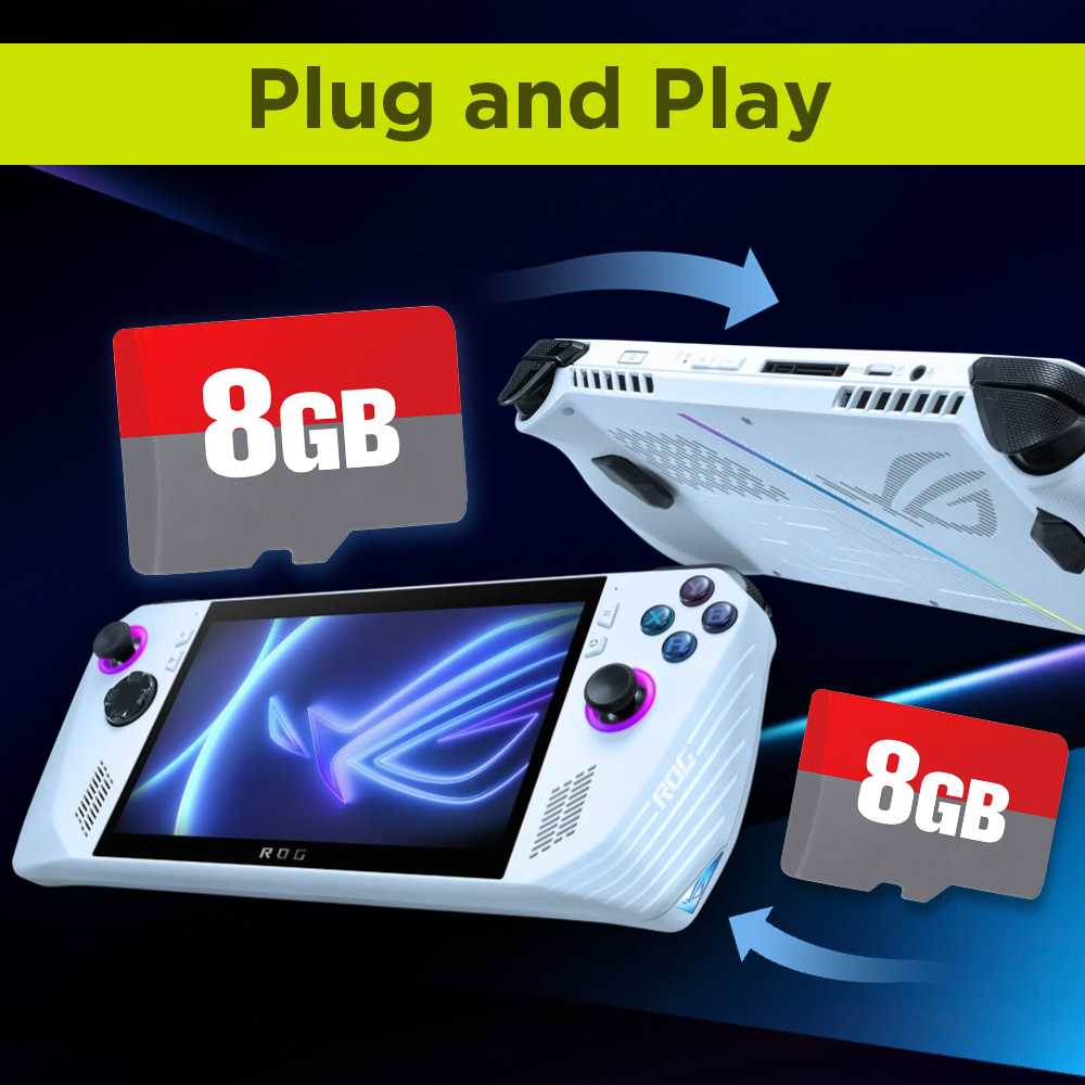 8GB Game TF Card with 3170 Ret - Retro Gaming Os บทวิจารณ์และราคา