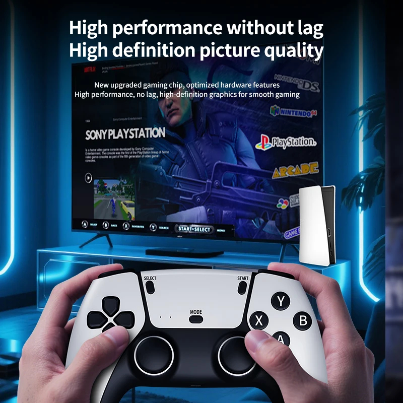 4K Retro RS5 TV Game Console – - Retro Gaming Game Stick บทวิจารณ์และราคา
