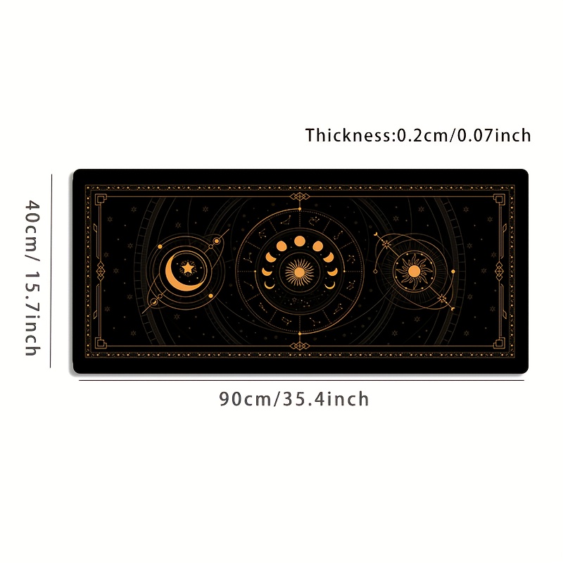 Golden Retro Zodiac Astrology  - Retro Gaming Desk Setup บทวิจารณ์และราคา