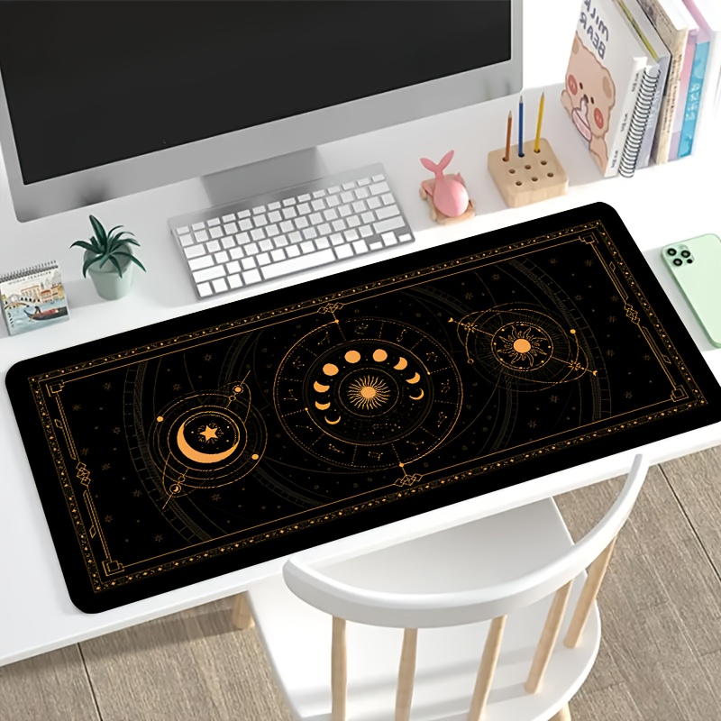 Golden Retro Zodiac Astrology  - Retro Gaming Desk Setup บทวิจารณ์และราคา